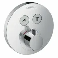 Baterie dus incastrata Hansgrohe ShowerSelect crom lucios 2 functii