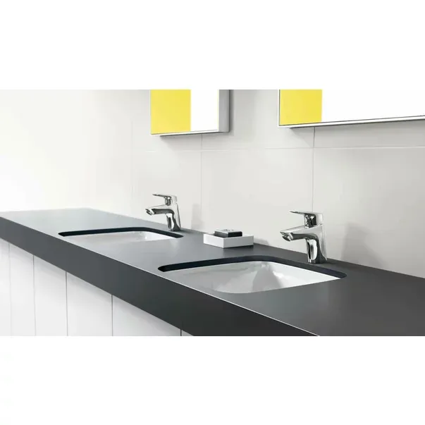 Baterie lavoar Hansgrohe Logis 70 cu ventil Push-Open crom — imaginea 5