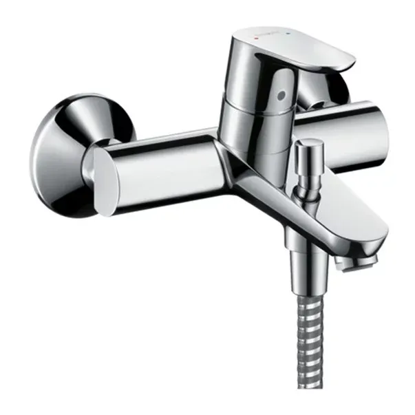 Baterie cada - dus Hansgrohe Focus E2 crom lucios — imaginea 2
