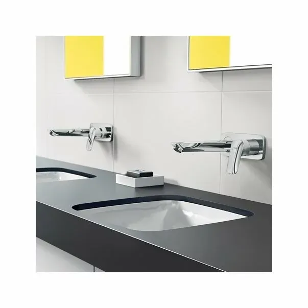 Baterie lavoar incastrata Hansgrohe Logis crom lucios — imaginea 3
