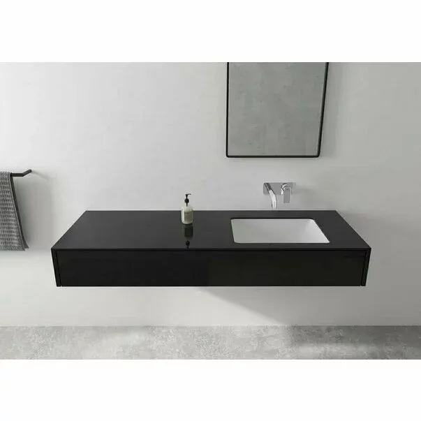 Baterie lavoar incastrata Hansgrohe Vernis Shape pipa 20 cm crom lucios fara corp ingropat — imaginea 3