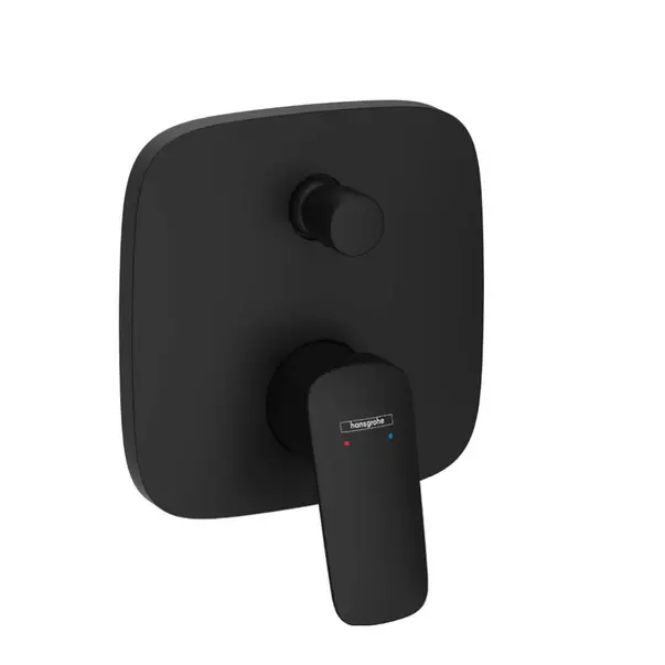 Baterie de dus monocomanda negru mat Hansgrohe Logis — imaginea 2