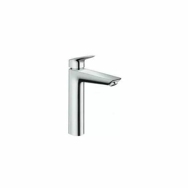 Baterie lavoar inalta Hansgrohe Logis 190 fara ventil crom lucios — imaginea 3
