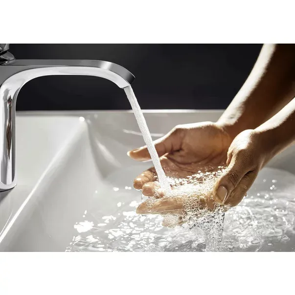Baterie lavoar Hansgrohe Vivenis 110 crom lucios cu ventil Pop-Up — imaginea 3