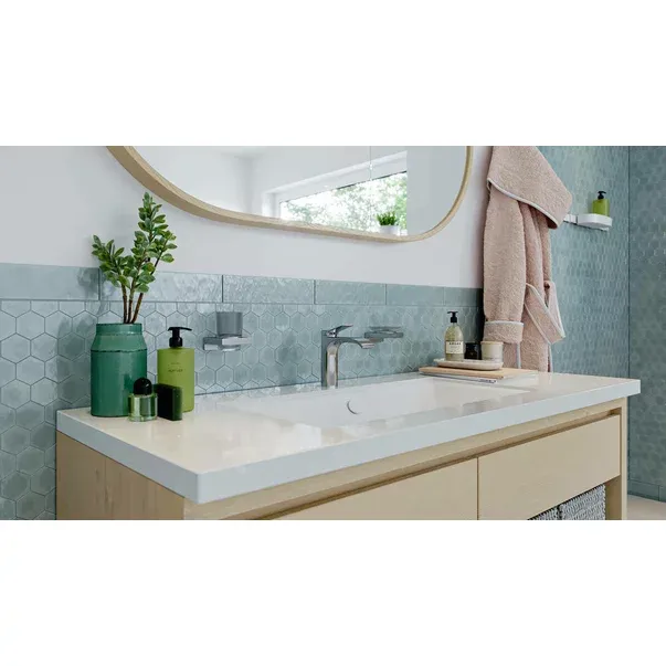 Baterie lavoar Hansgrohe Vivenis 110 crom lucios cu ventil Pop-Up — imaginea 5