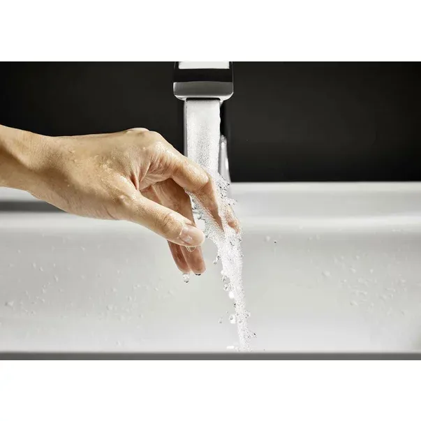 Baterie lavoar Hansgrohe Vivenis 110 crom lucios cu ventil Pop-Up — imaginea 6