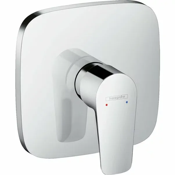 Baterie dus incastrata Hansgrohe Talis E monocomanda crom lucios — imaginea 2