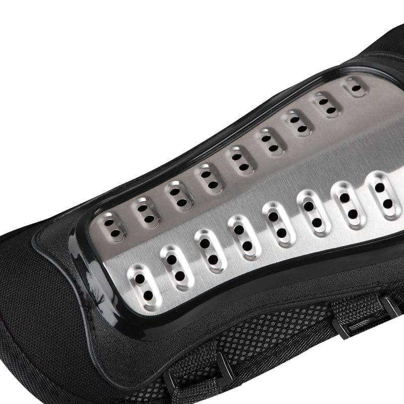 Set Protectii Moto Genunchi si Coate, Curele Ajustabile, Design Ergonomic, Pentru Moto,Scuter,ATV,Enduro,Bicicleta,Negru - imagine 5