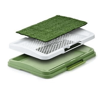 Tavita Toaleta cu iarba artificiala pentru animale Puppy Potty Pad - imagine 3