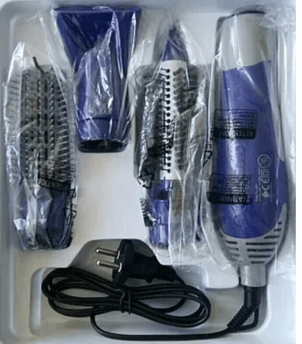 Perie uscator par 5 in 1 Cronier 800 4 cu multiple accesorii pentru o coafura pefecta - imagine 2