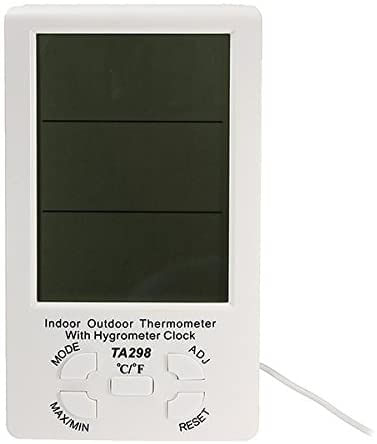 Termometru Multifunctional cu Ceas si Senzor de Umiditate TA298