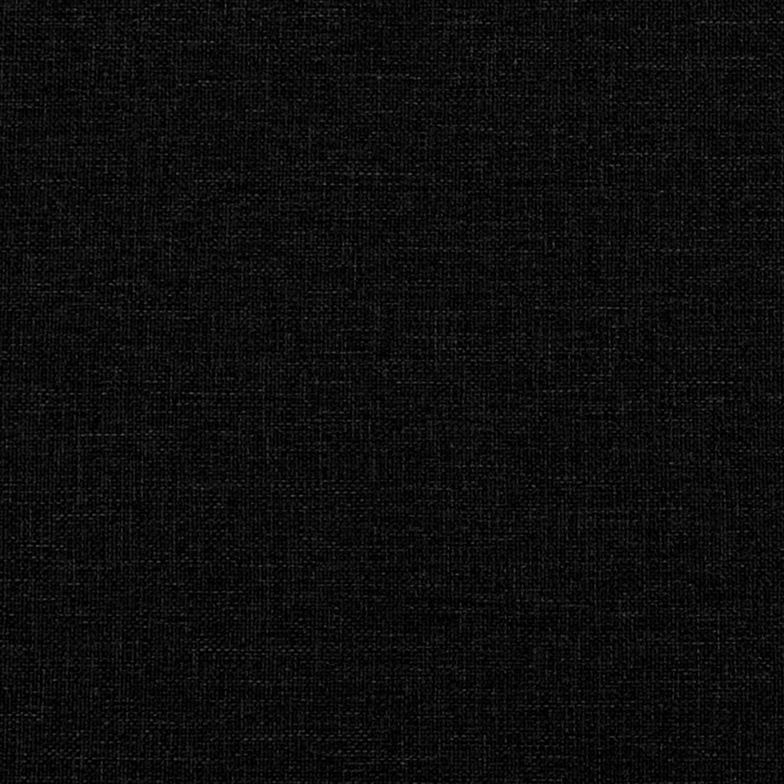 Fotoliu cu fusta cu perna Negru 91 x 157 x 91 cm tesatura — imaginea 10