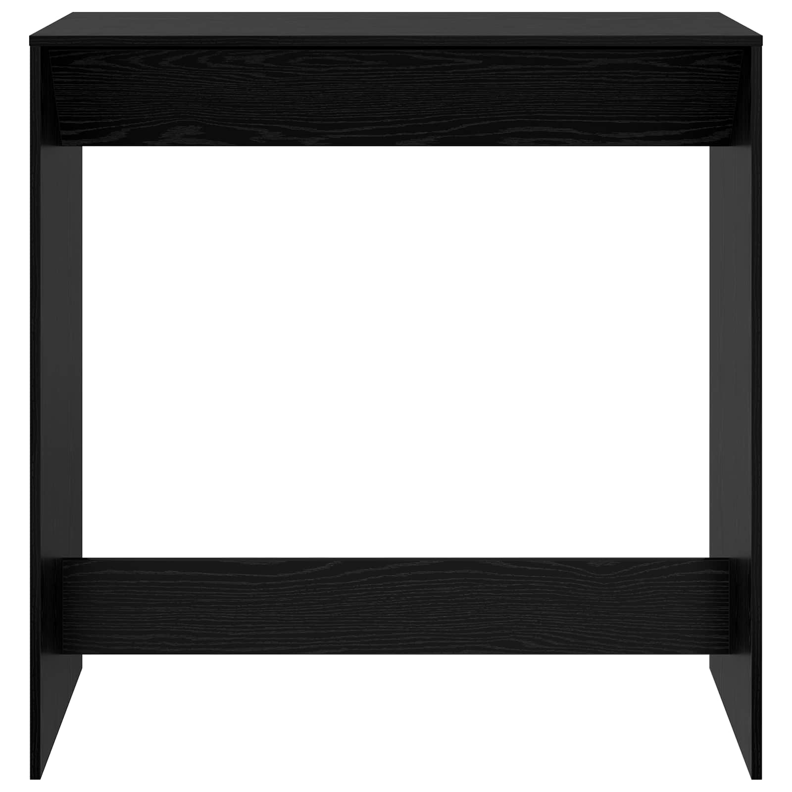 Masa de bar Stejar Negru 102 x 50 x 103,5 cm Lemn compozit — imaginea 4