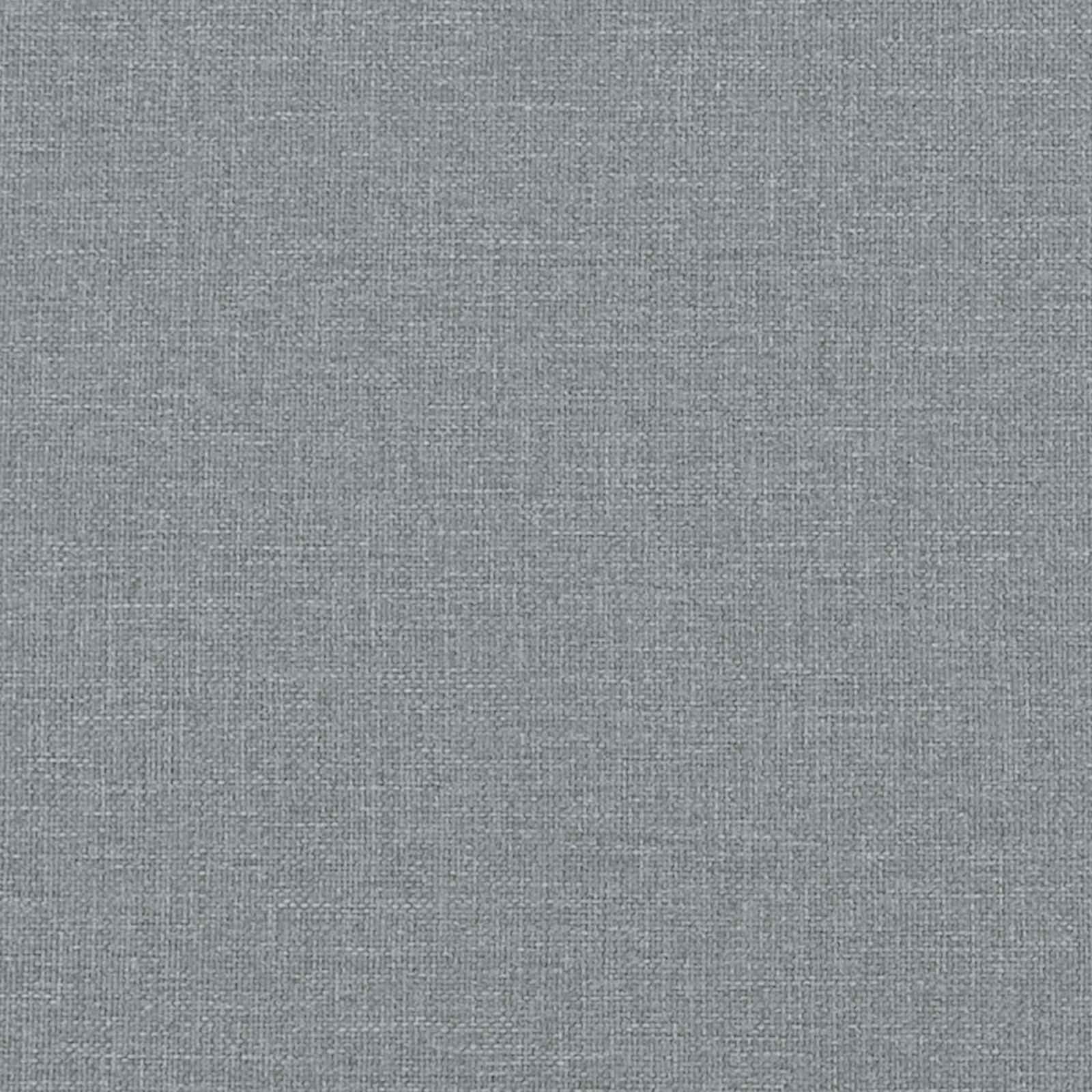 Fotoliu cu fusta Gri deschis 91 x 157 x 91 cm tesatura — imaginea 10
