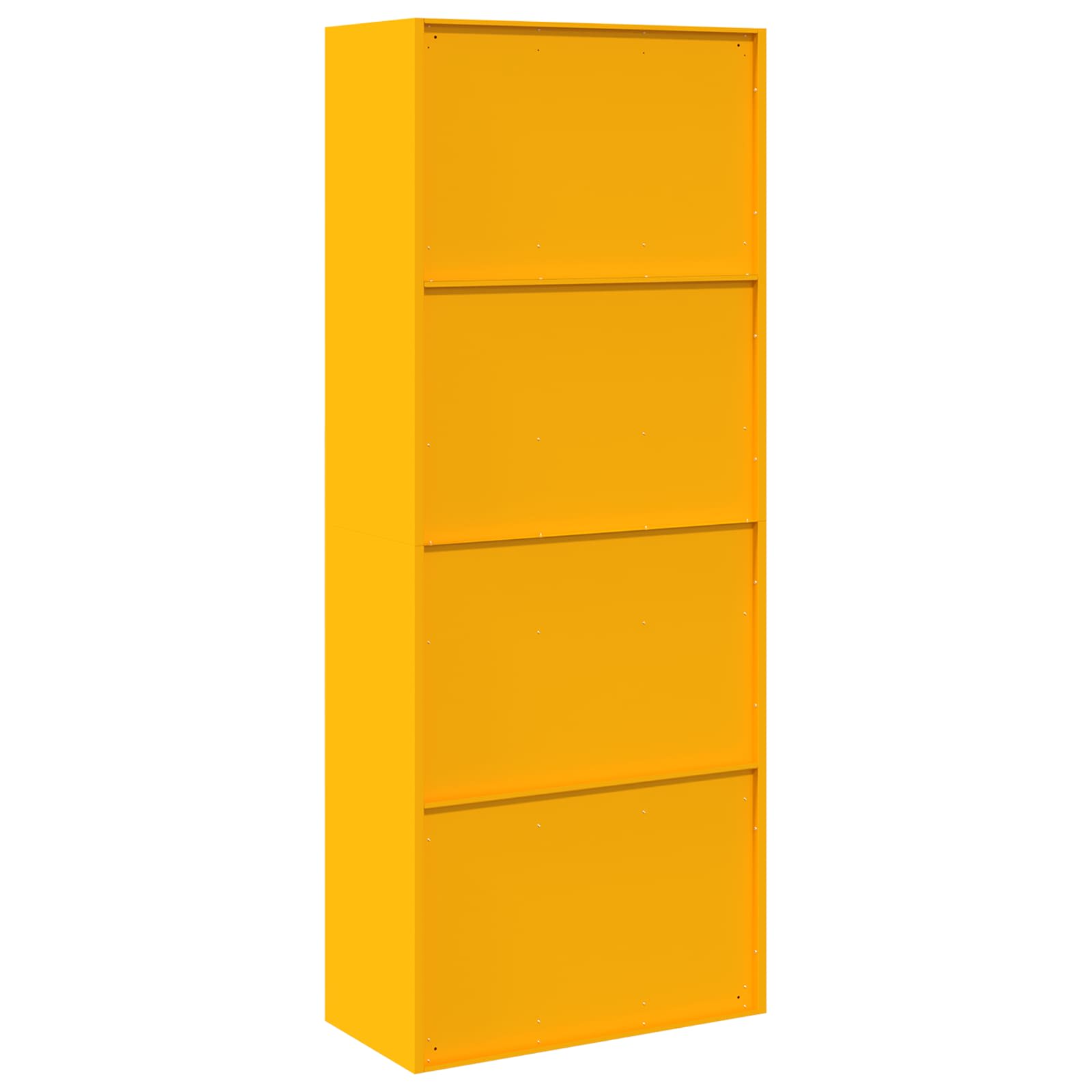 Dulap de depozitare 2 pcs Galben mustar 80 x 40 x 200 cm — imaginea 8