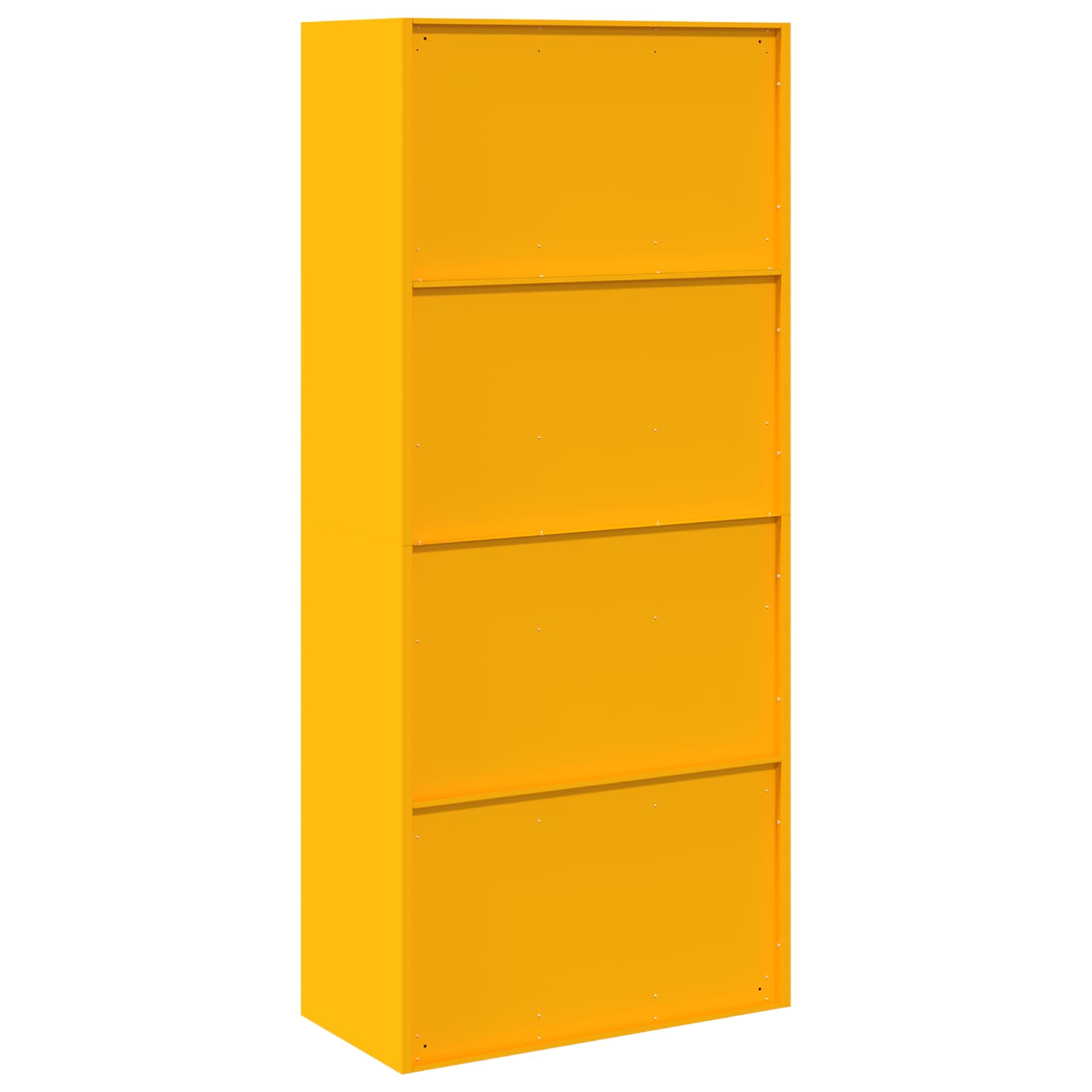 Dulap de depozitare 2 pcs Galben mustar 80 x 40 x 180 cm — imaginea 8