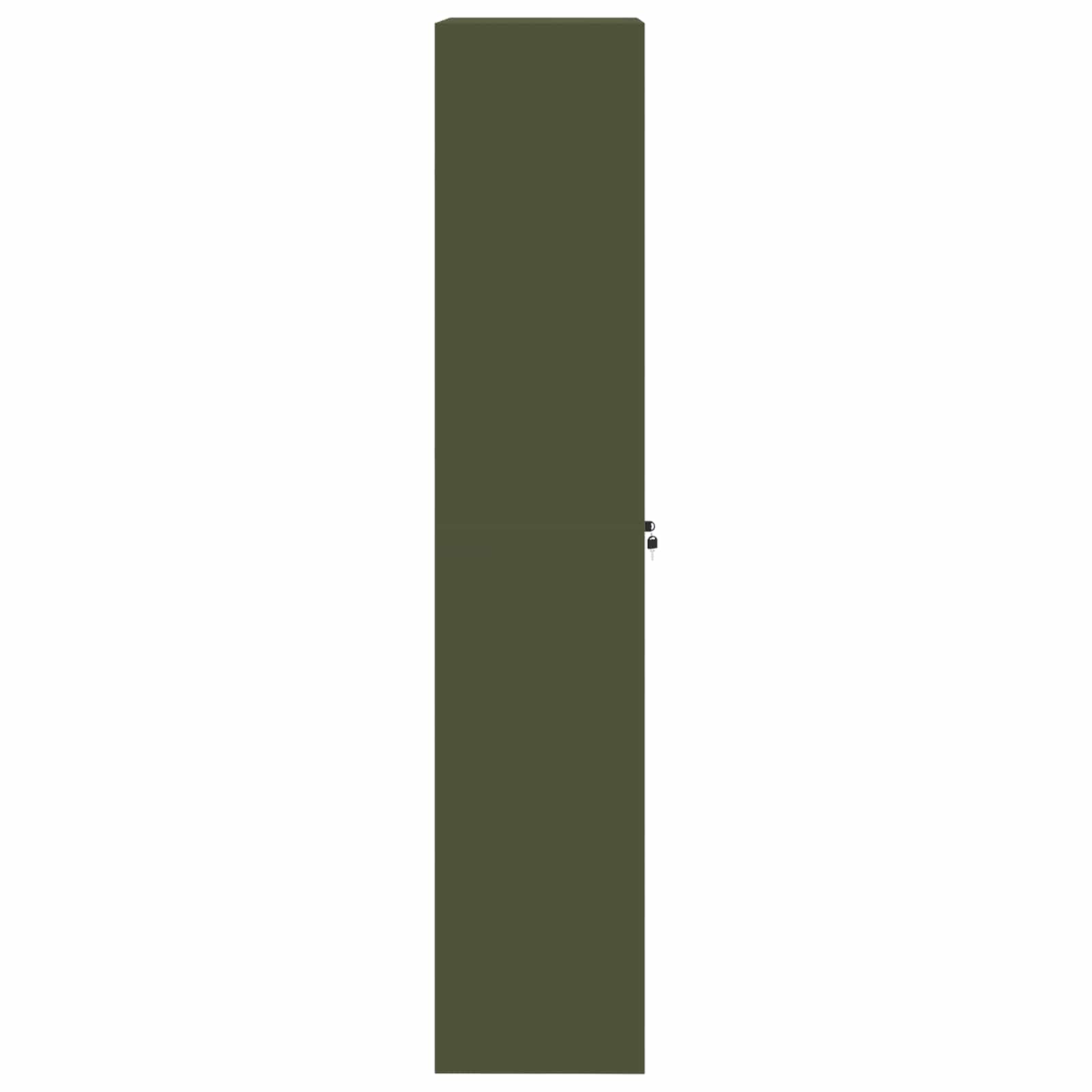 Dulap de depozitare 2 pcs Verde masliniu 80 x 40 x 200 cm — imaginea 7