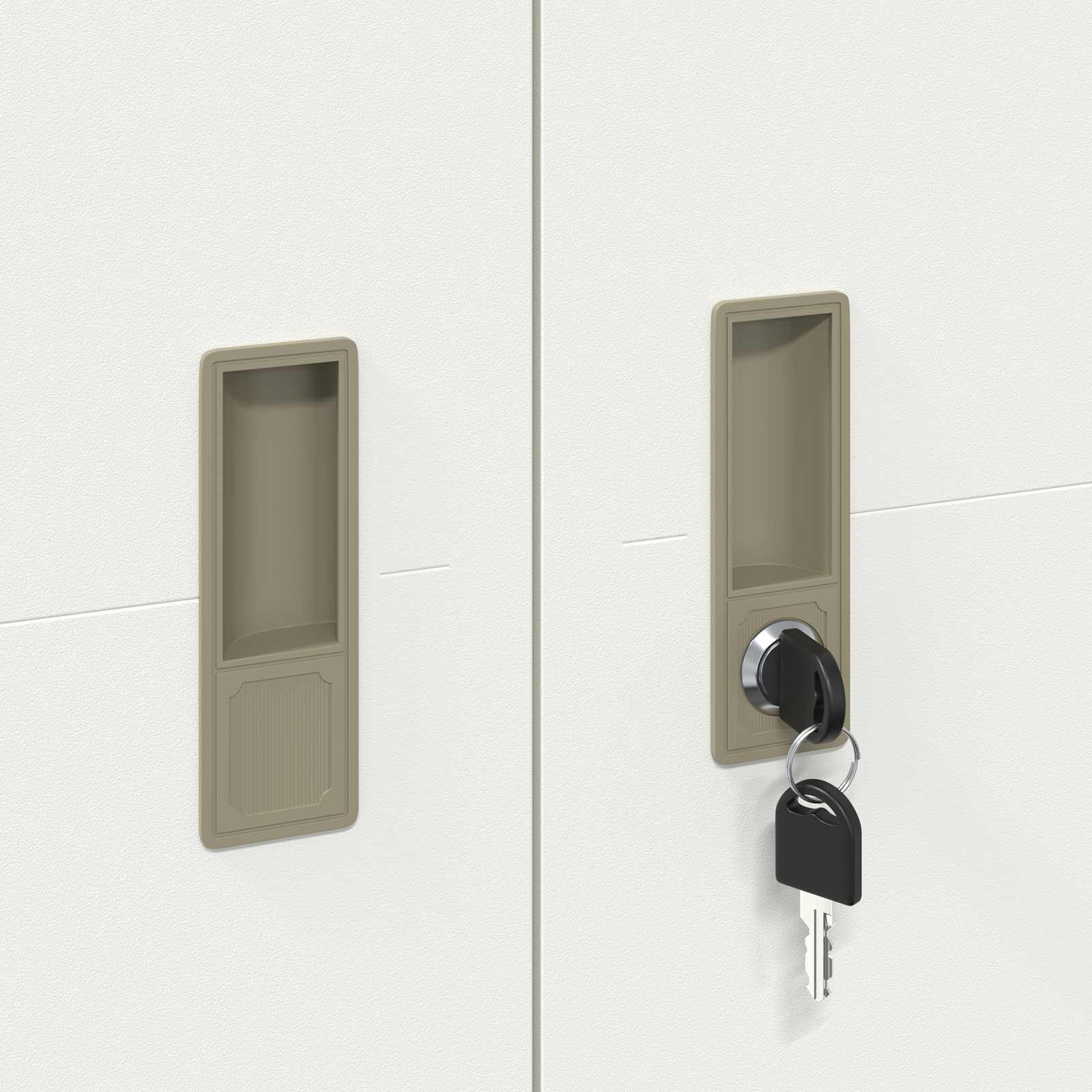 Dulap de depozitare 2 pcs Galben mustar 80 x 40 x 200 cm — imaginea 9