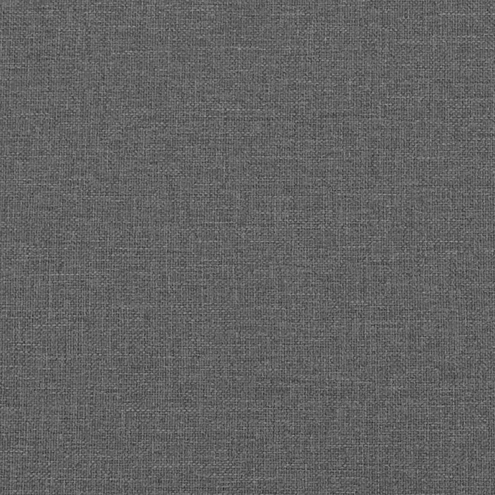 Fotoliu cu fusta Gri inchis 91 x 157 x 91 cm tesatura — imaginea 10