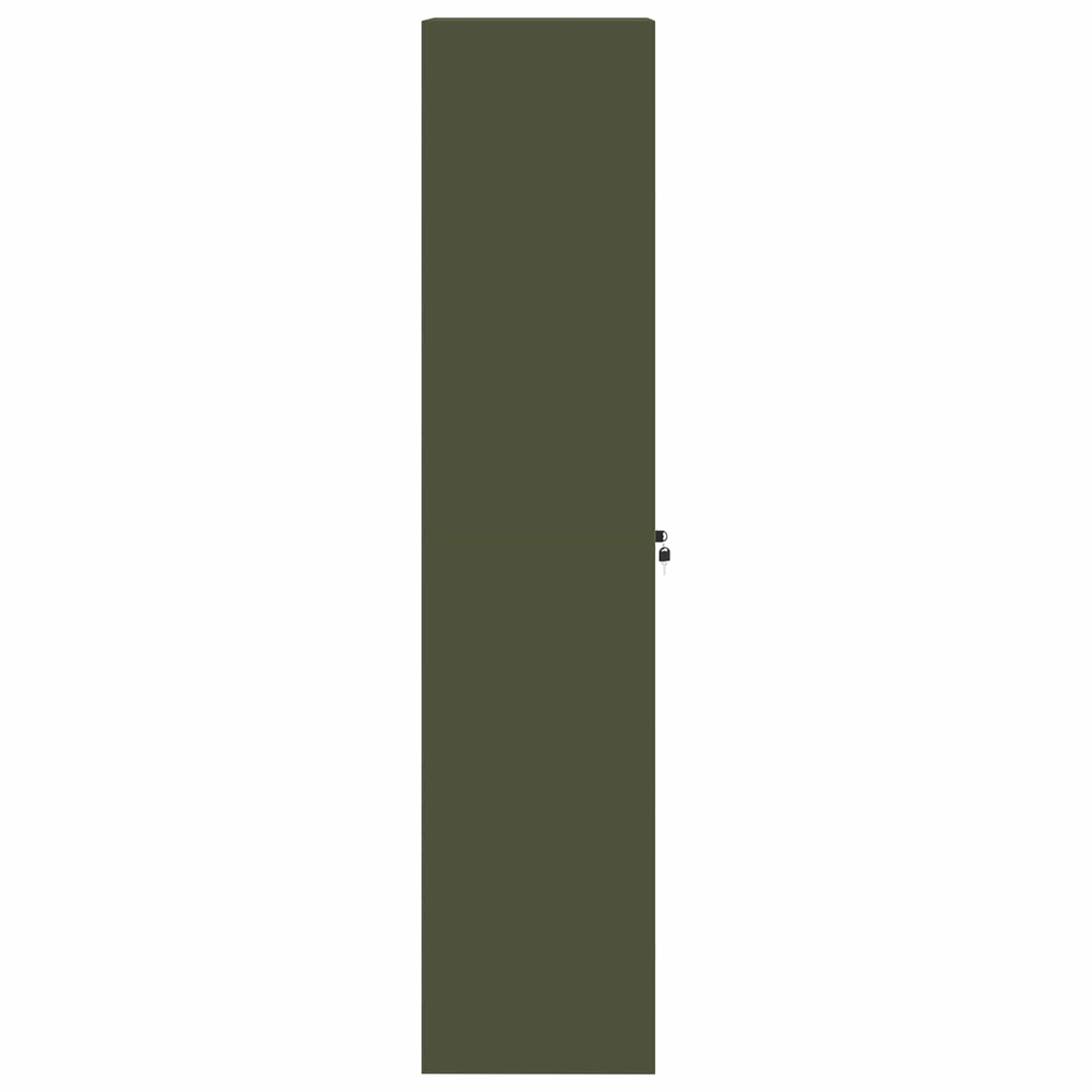 Dulap de depozitare 2 pcs Verde masliniu 80 x 40 x 180 cm — imaginea 8