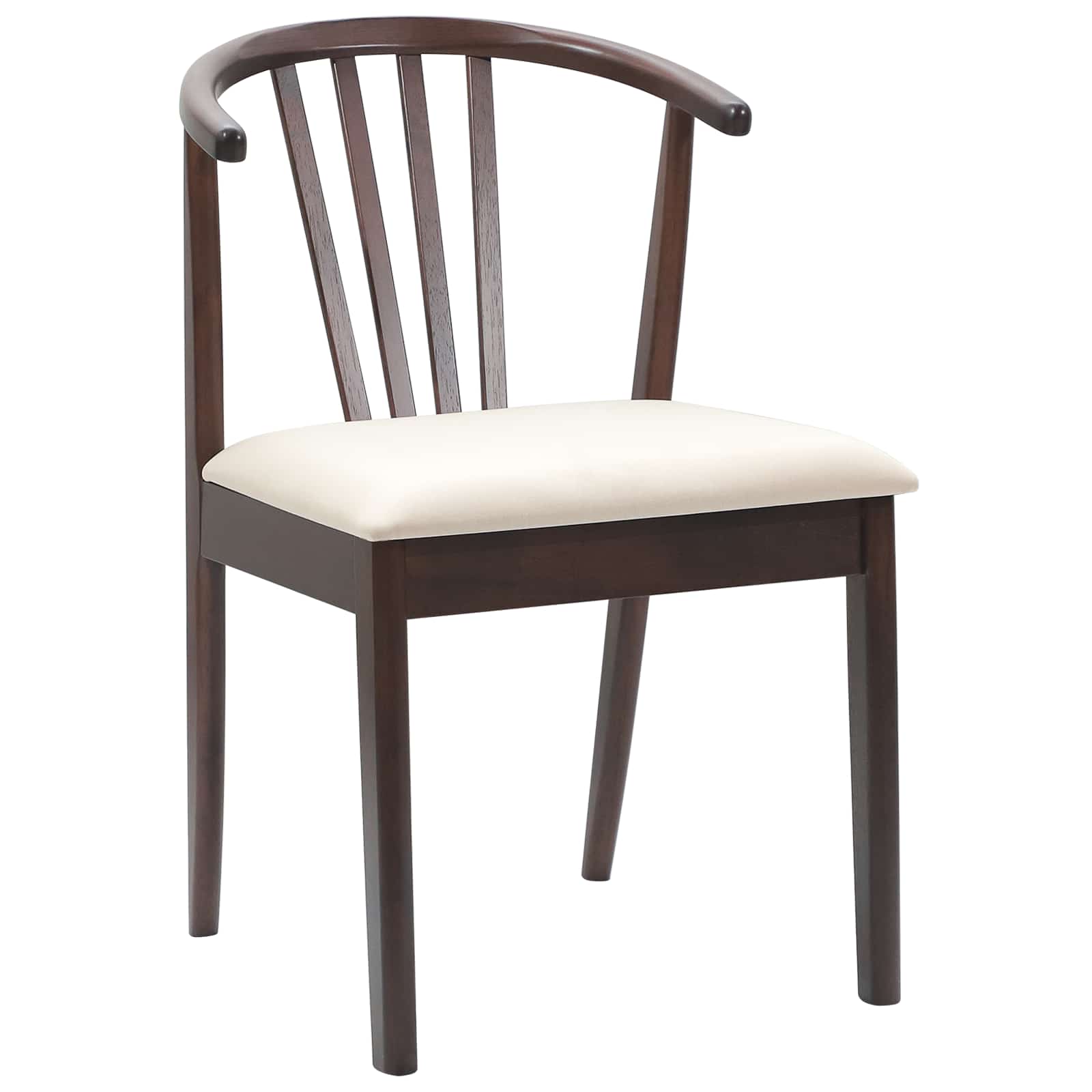 Scaun de sufragerie 2 pcs Maro deschis si deschis — imaginea 4