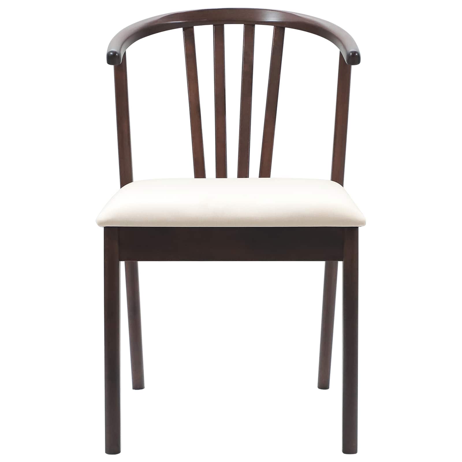Scaun de sufragerie 2 pcs Maro deschis si deschis — imaginea 5