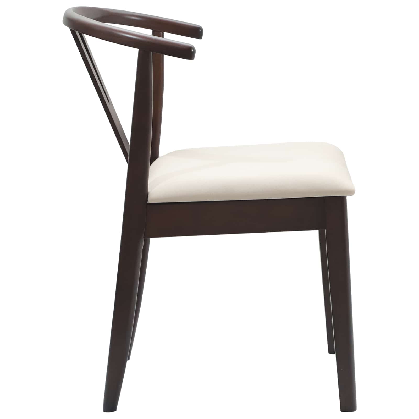 Scaun de sufragerie 2 pcs Maro deschis si deschis — imaginea 6