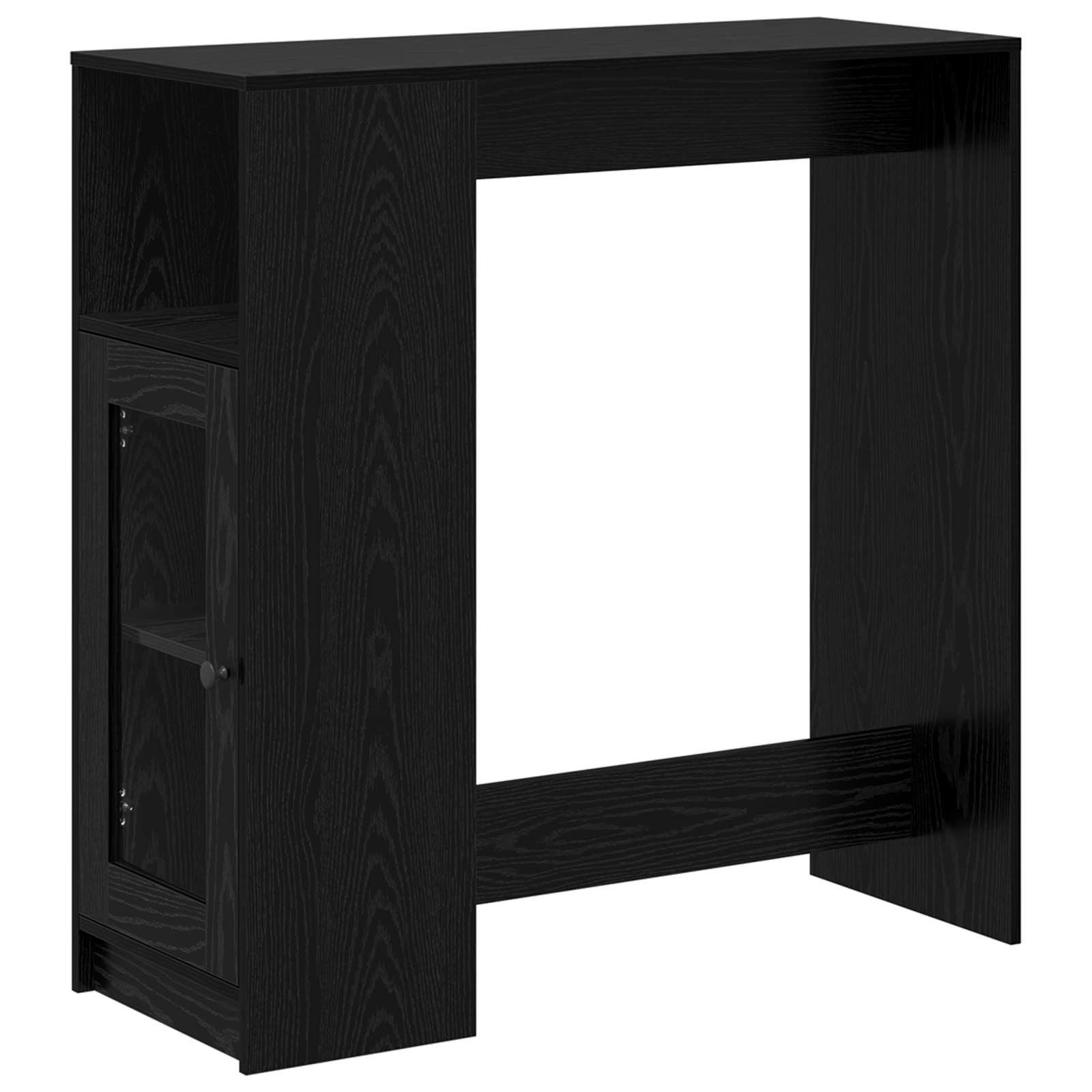 Masa de bar Stejar Negru 101 x 40 x 103,5 cm Lemn compozit