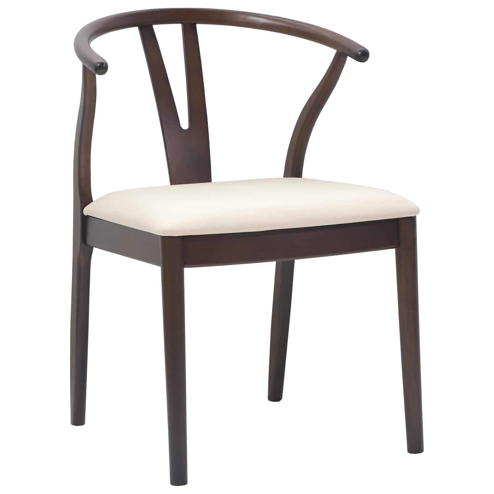 Scaun de sufragerie 2 pcs Maro deschis si deschis — imaginea 4