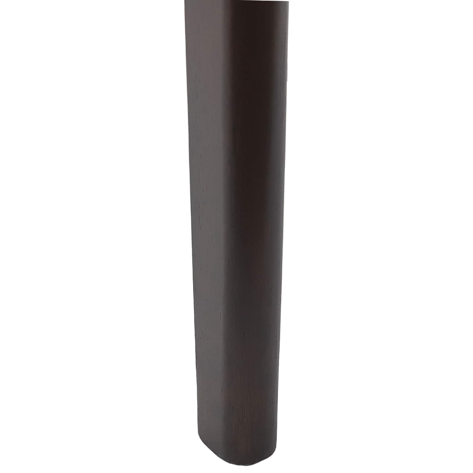 Scaun de sufragerie 2 pcs Maro deschis si negru — imaginea 10