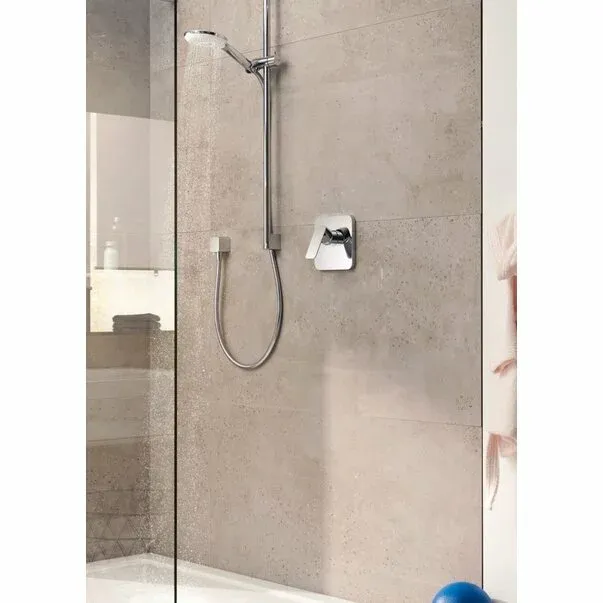 Baterie dus incastrata Kludi Pure&Style crom lucios fara corp ingropat — imaginea 3