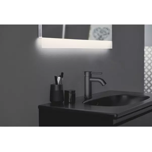 Baterie lavoar Ideal Standard Ceraline monocomanda finisaj negru mat — imaginea 11