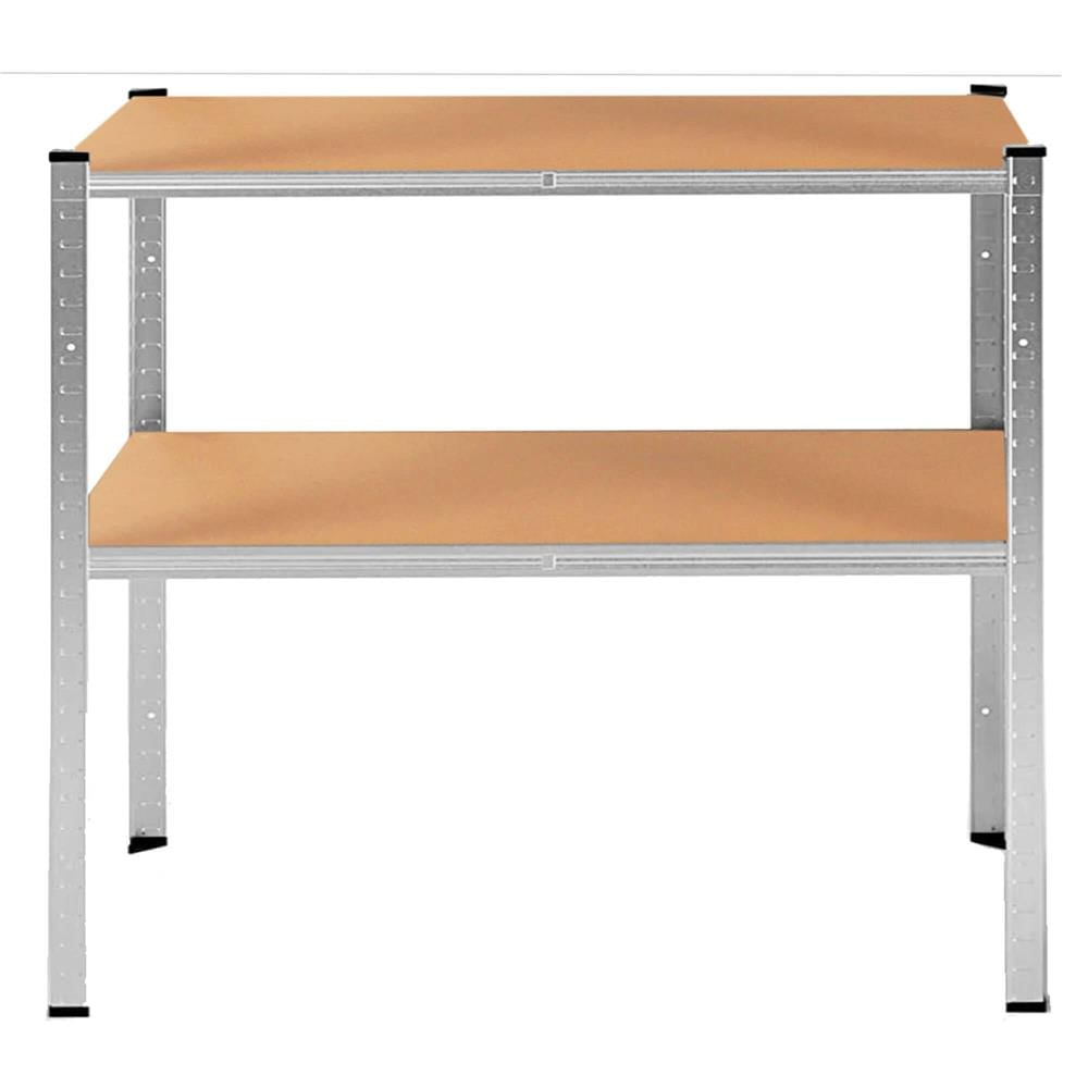 Raft cadru metalic modular pentru depozitare, 5 polite, 180x100x60cm, sarcina 1000kg — imaginea 3