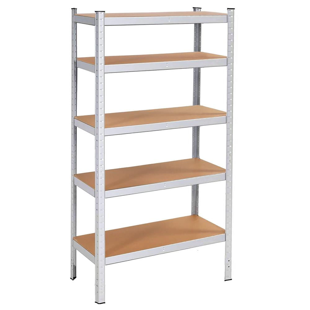 Raft cadru metalic modular pentru depozitare, 5 polite, 180x100x60cm, sarcina 1000kg — imaginea 11