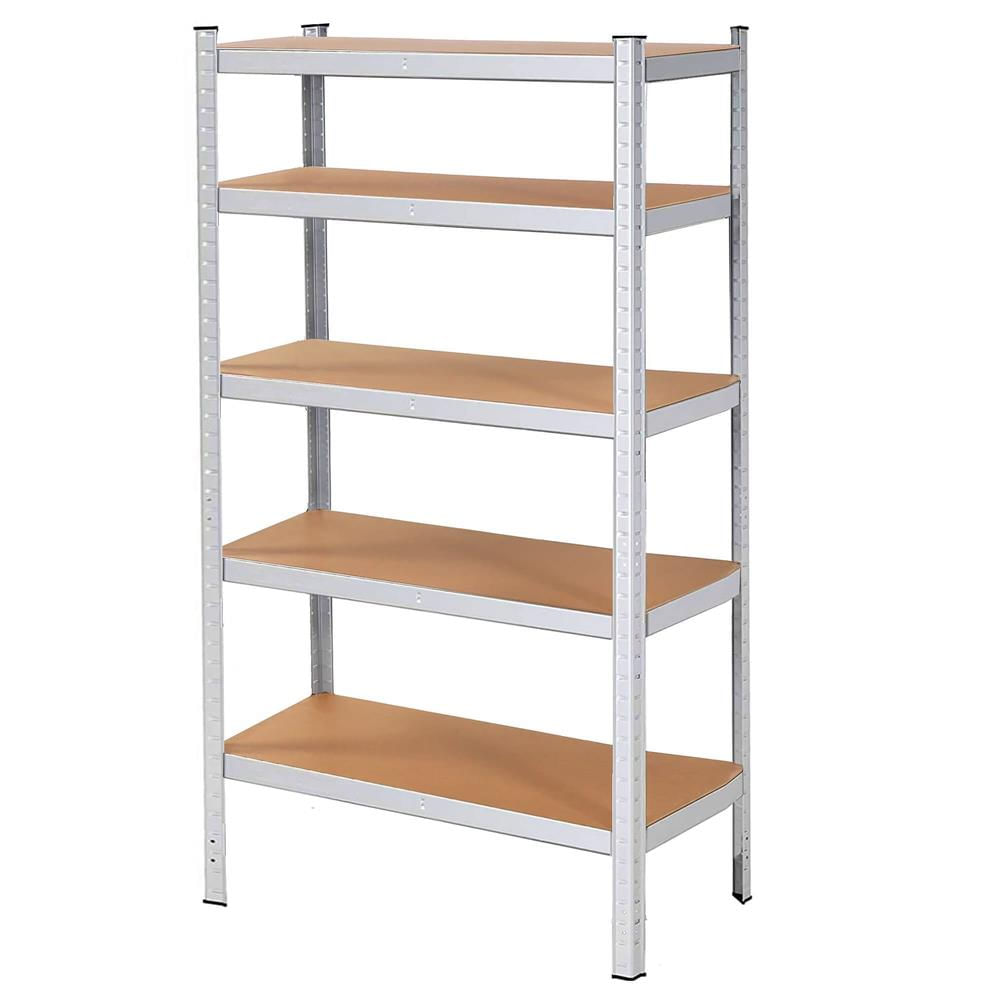 Raft cadru metalic modular pentru depozitare, 5 polite, 180x100x60cm, sarcina 1000kg — imaginea 14
