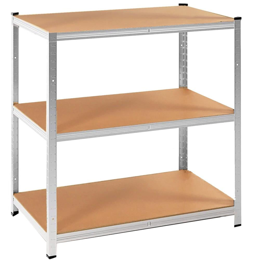 Raft cadru metalic modular pentru depozitare, 6 polite, 225x110x50cm, sarcina 900kg — imaginea 5