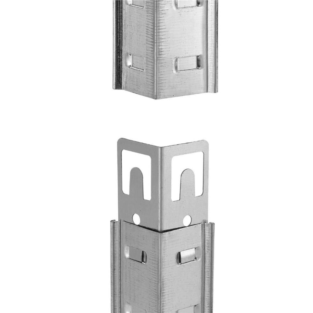 Raft cadru metalic modular pentru depozitare, 6 polite, 225x110x50cm, sarcina 900kg — imaginea 9