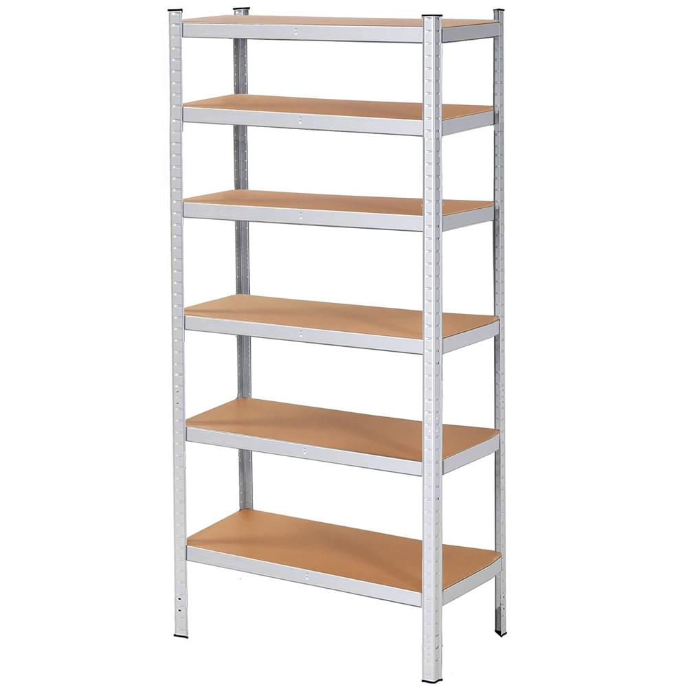 Raft cadru metalic modular pentru depozitare, 6 polite, 225x110x50cm, sarcina 900kg — imaginea 11