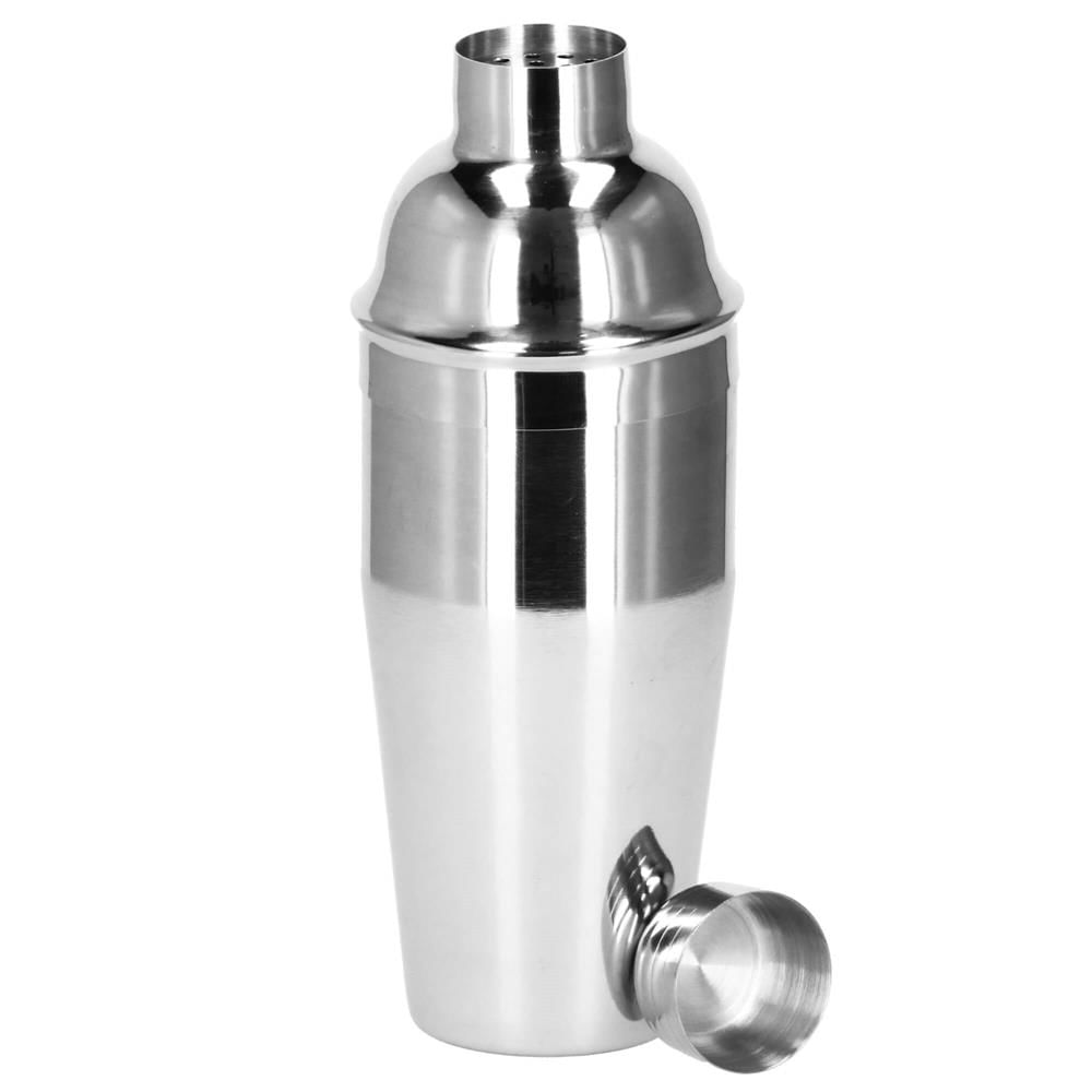 Set Cocktail Shaker Kit pentru barmani 550ml, KI22, suport bambus, 9 piese — imaginea 9