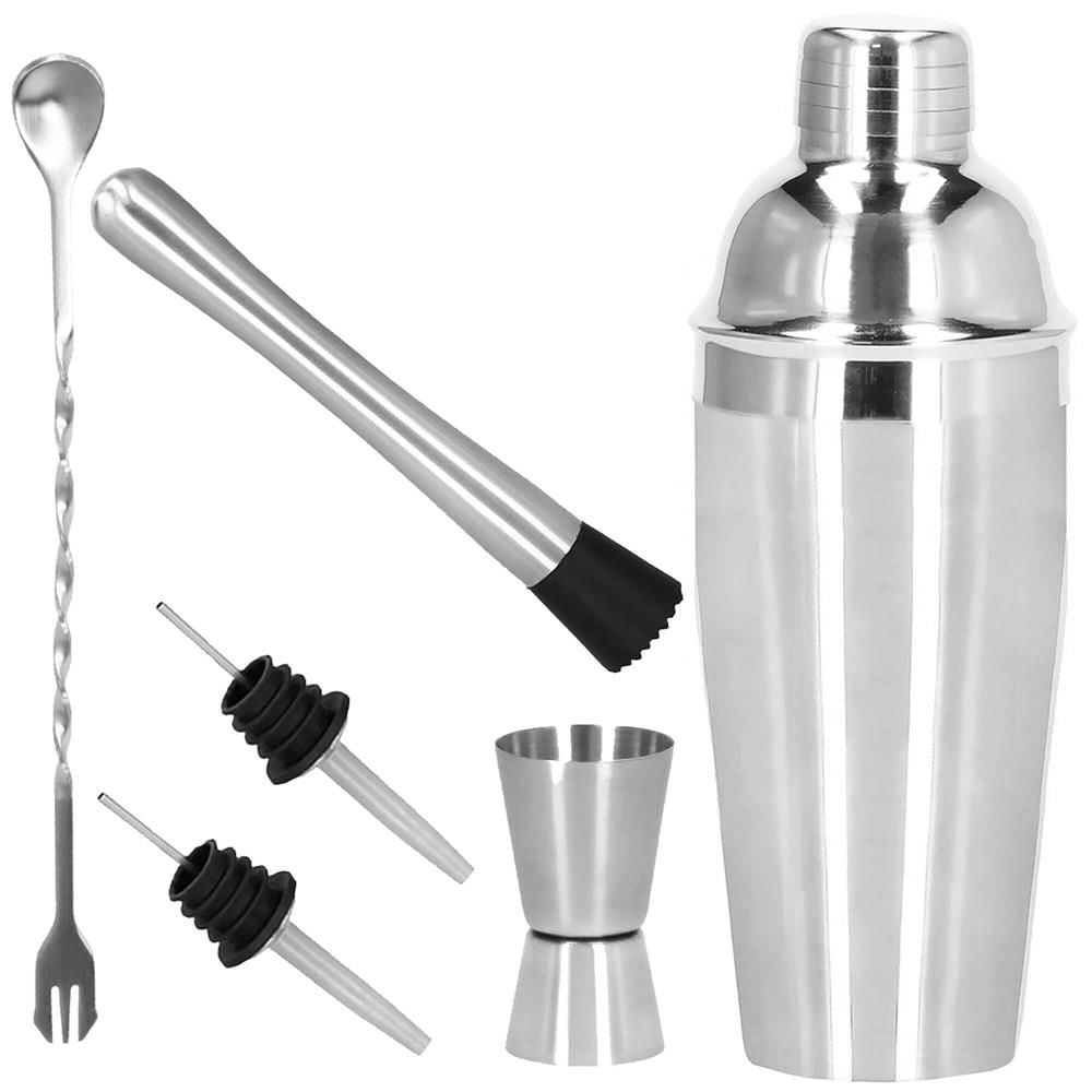 Set Cocktail Shaker Kit pentru barmani 750ml, KI14, 6 piese — imaginea 13