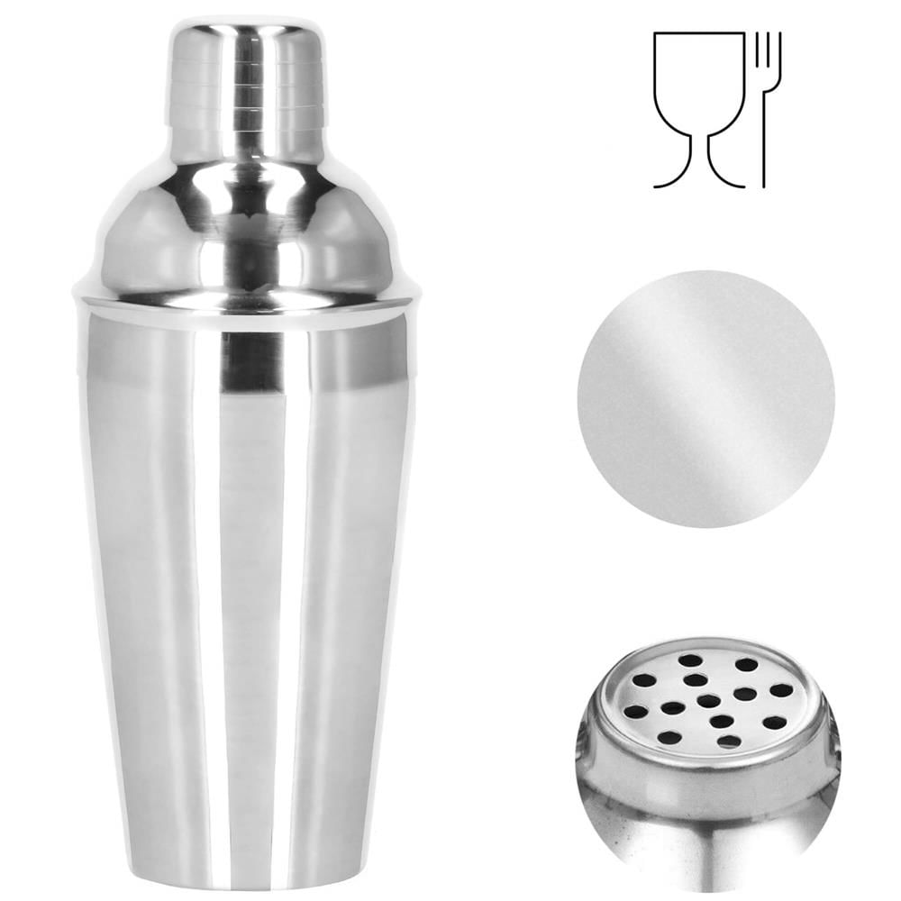 Set Cocktail Shaker Kit pentru barmani 550ml, KI20, 5 piese — imaginea 8