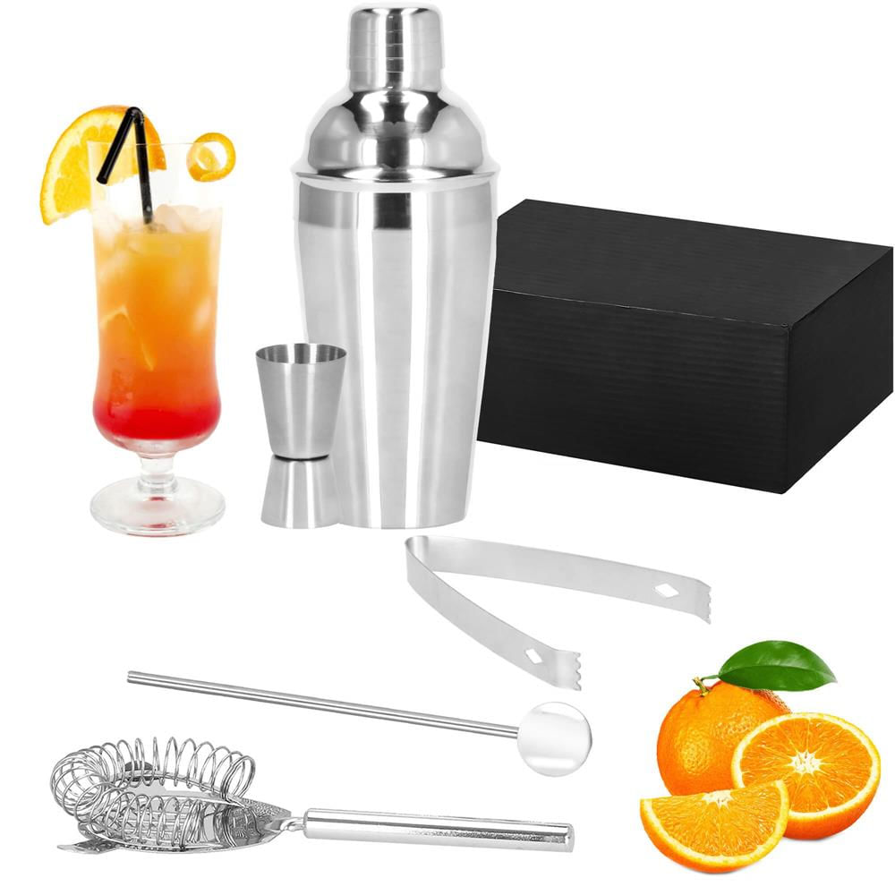 Set Cocktail Shaker Kit pentru barmani 550ml, KI20, 5 piese — imaginea 12