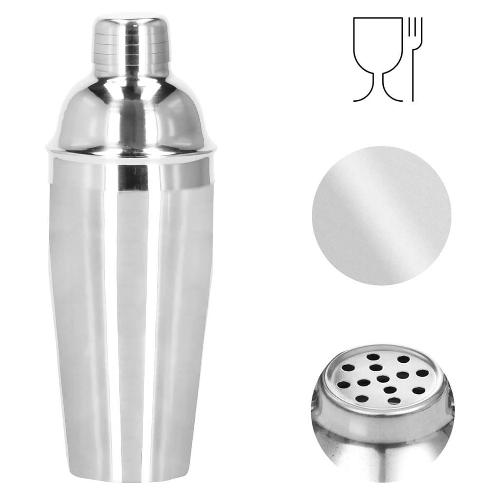 Set Cocktail Shaker Kit pentru barmani 750ml, KI21, 5 piese — imaginea 2
