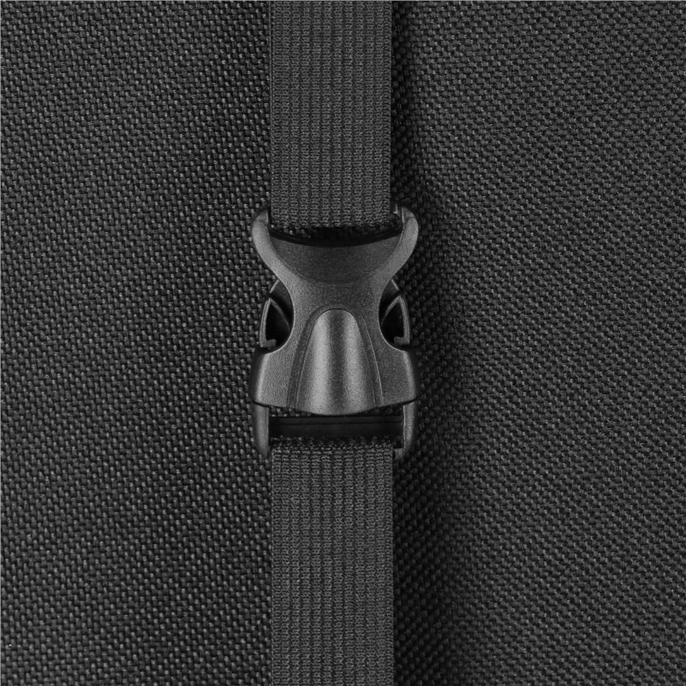 Scaun de birou ergonomic cu reglaj pe inaltime, functie de balans si perna lombara, 59x52x125 cm, negru — imaginea 21