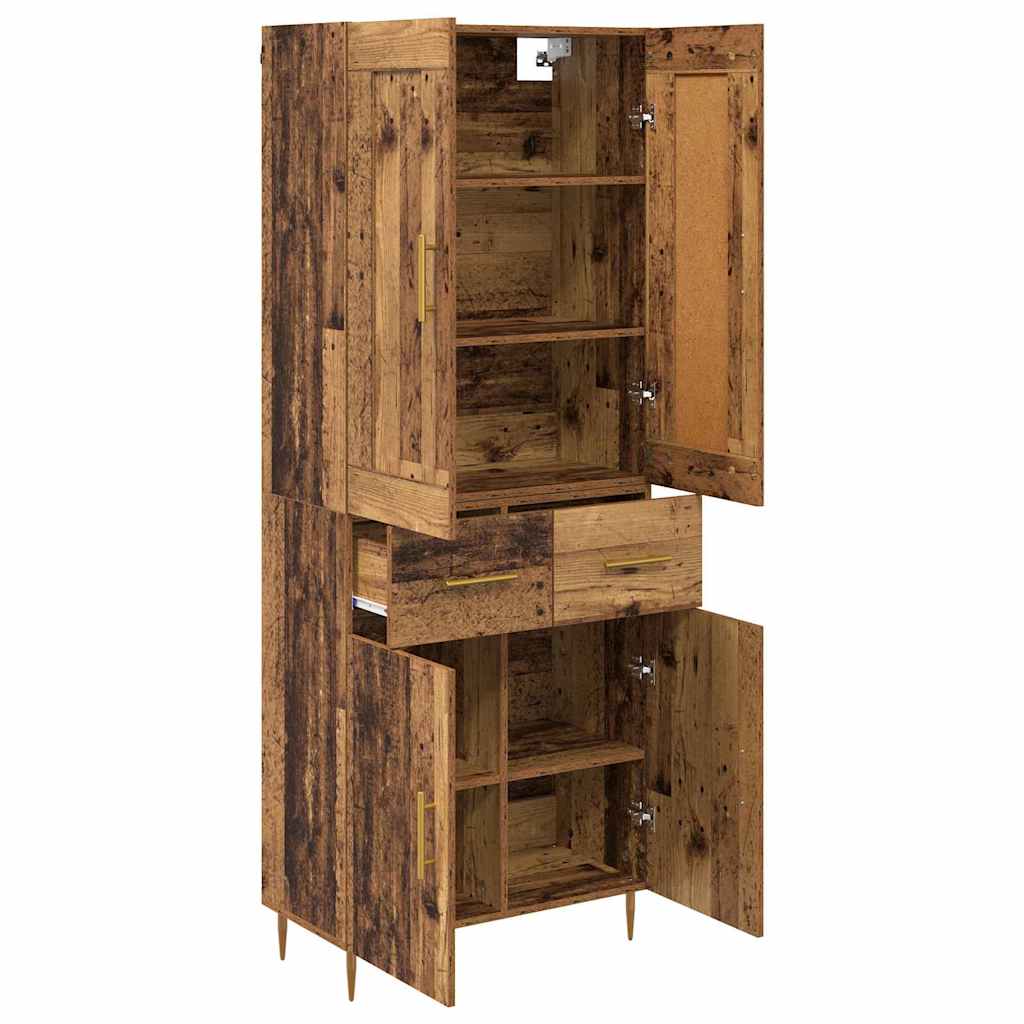 Bufet cu sertar Lemn Vechi 69,5 x 34 x 180 cm Lemn compozit — imaginea 6
