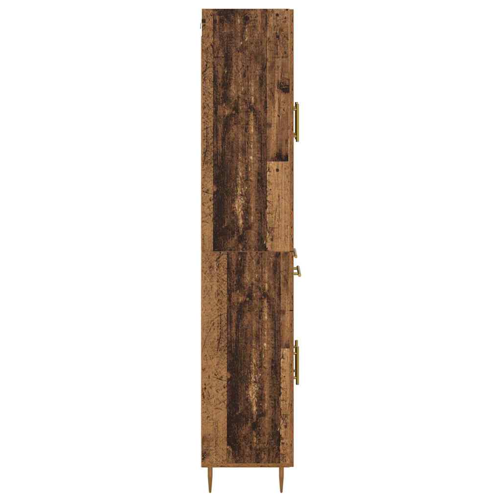 Bufet cu sertar Lemn Vechi 69,5 x 34 x 180 cm Lemn compozit — imaginea 10