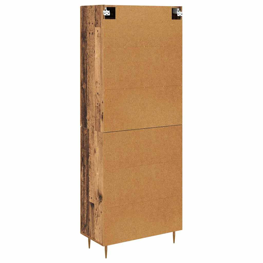 Bufet cu sertar Lemn Vechi 69,5 x 34 x 180 cm Lemn compozit — imaginea 11
