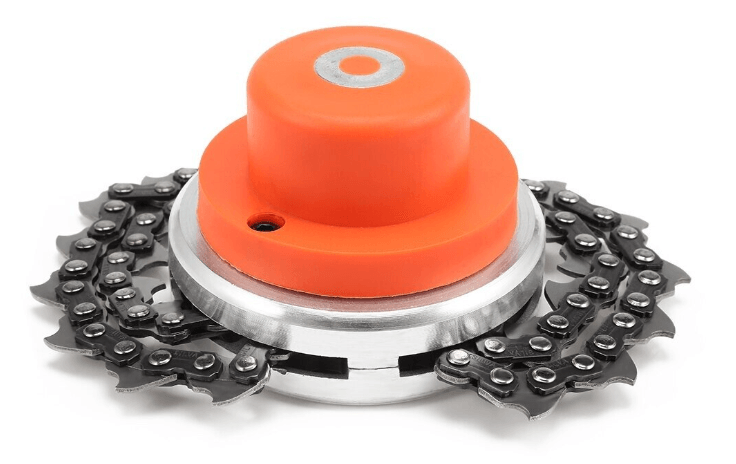 Tambur motocoasa universal MX153 cap ROSU CU FILET lant de drujba 2x12 dinti 25.4mm