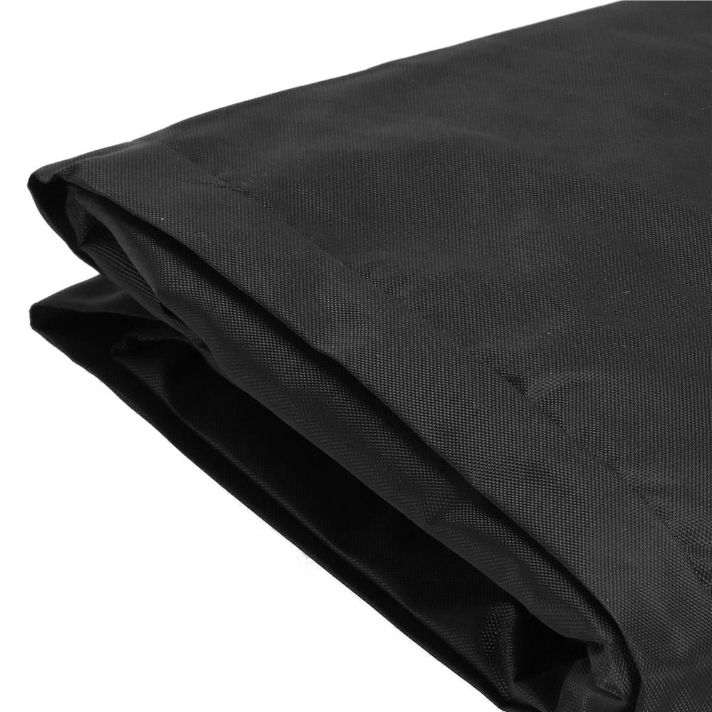 Husa mobilier gradina, impermeabila, cu protectie UV, 70x70x125cm, negru — imaginea 4