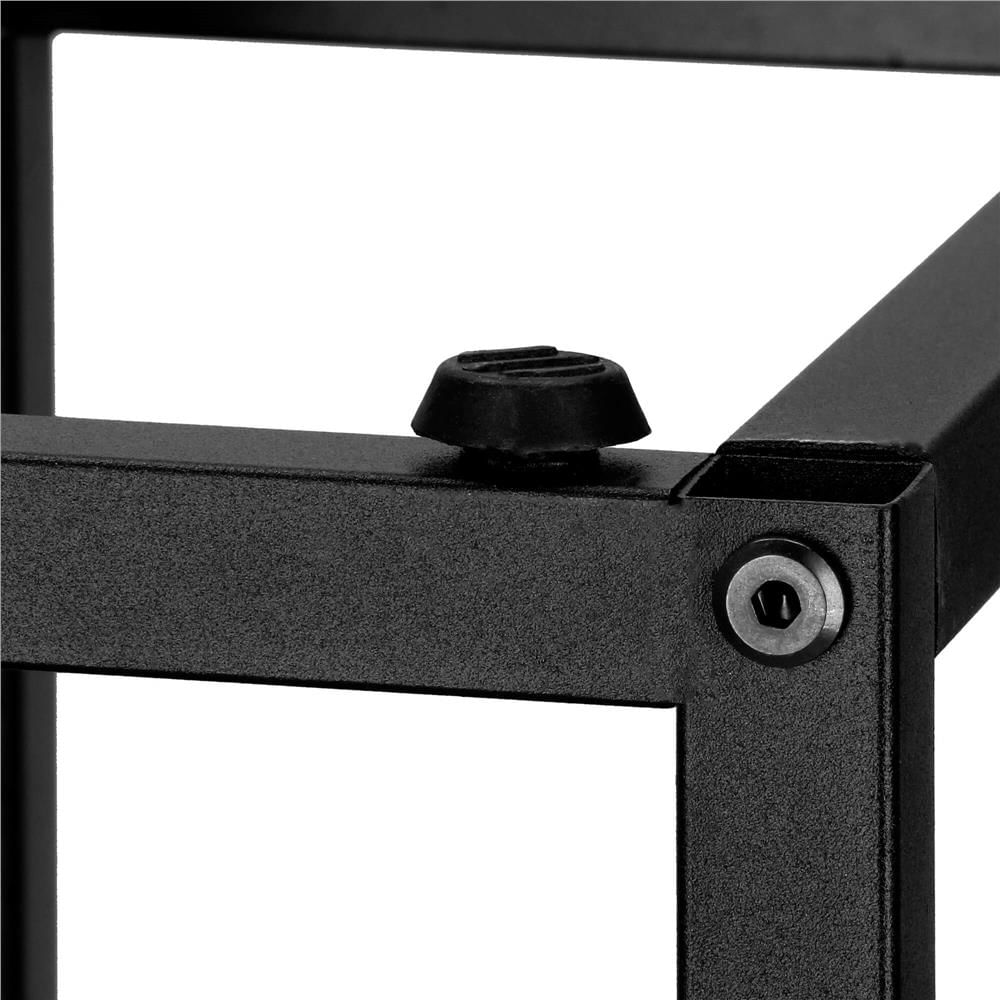Stand pentru flori, cadru metalic, 4 etajere, 34x34x68 cm, bej — imaginea 14